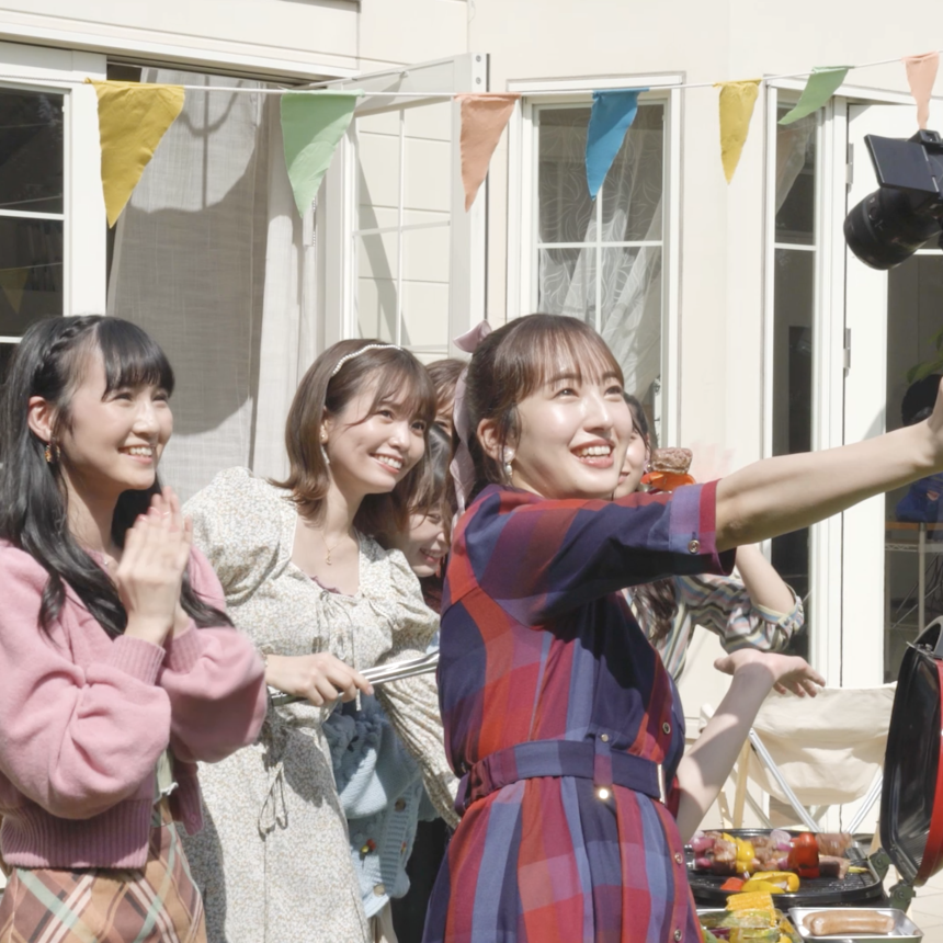 AiiA HKT48 TV CM Making Movie