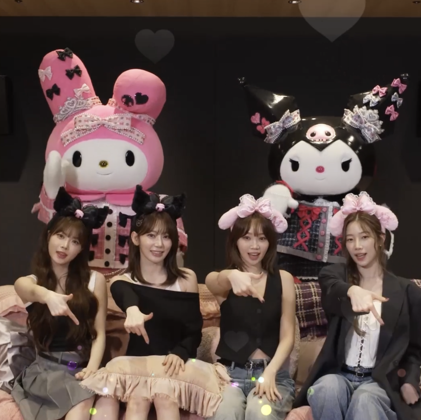 MY MELODY KUROMI × LE SSERAFIM SNS Movie